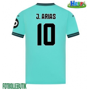 Wolves Jhon Arias #10 Bortatröja 2025-26 Kortärmad